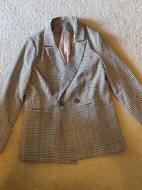 GOOD XL Plaid Blazer